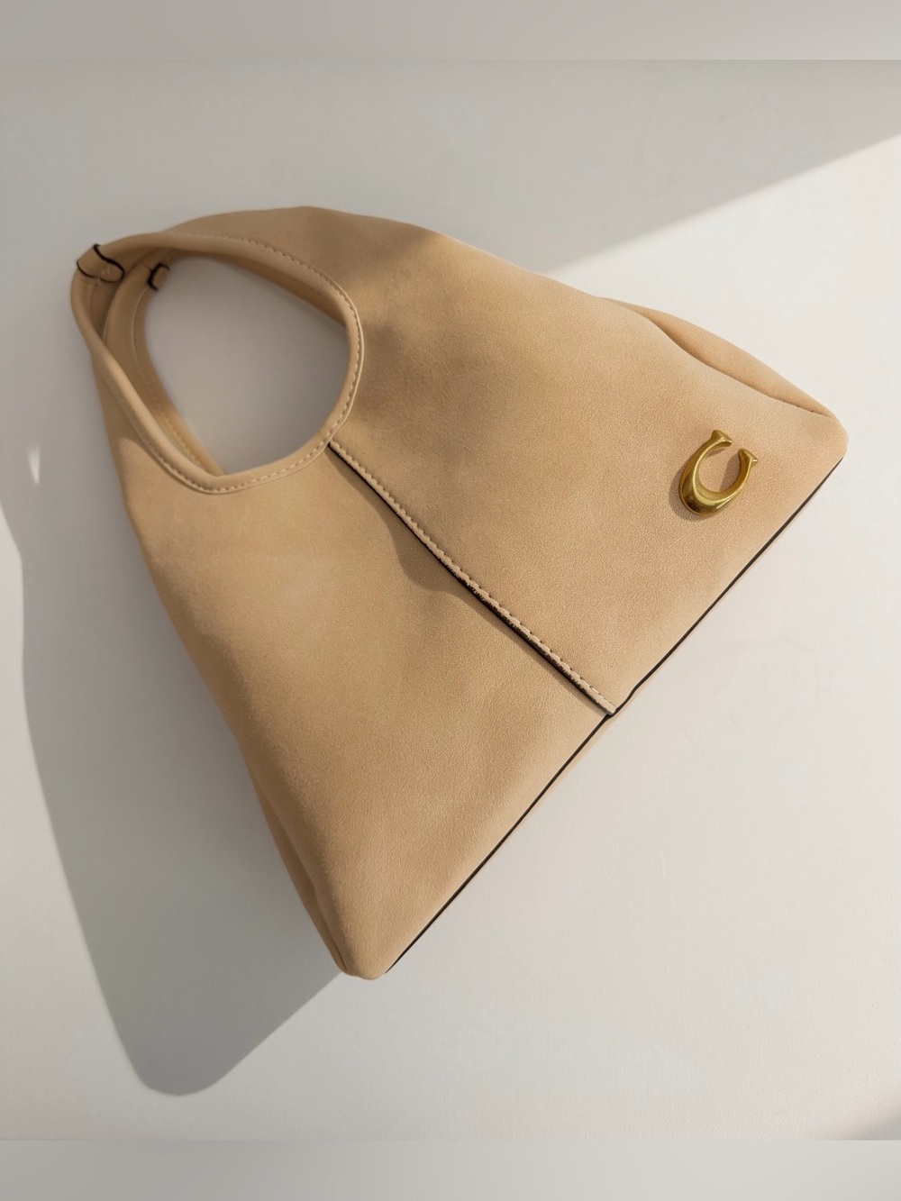 Suede Handbag - Picture 3 of 8